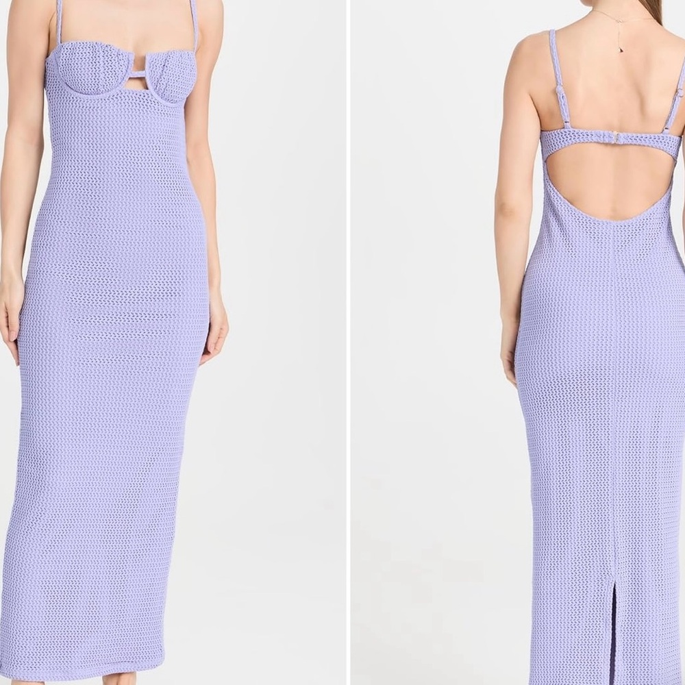 Montce Swim Lavender Knit Maxi Dress